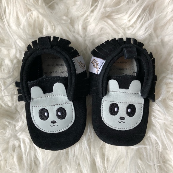 NWOT 100% Soft Leather Baby Shoes - Picture 2 of 5